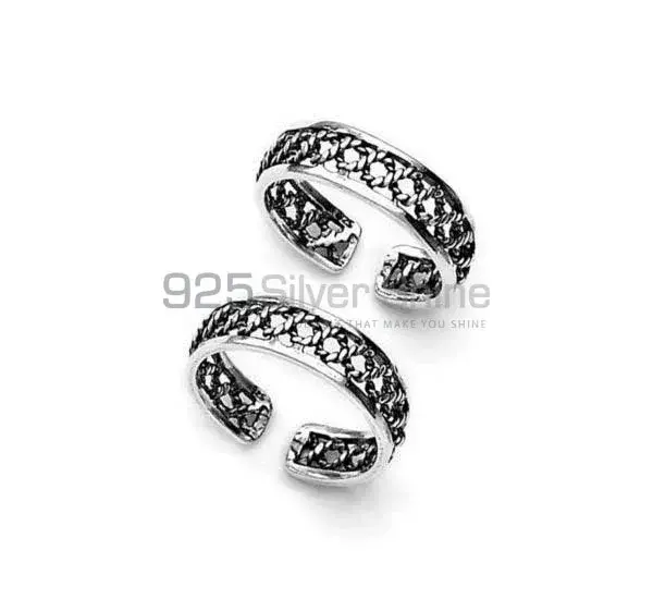 925 Silver Plain Toe Ring Jewelry 925str181