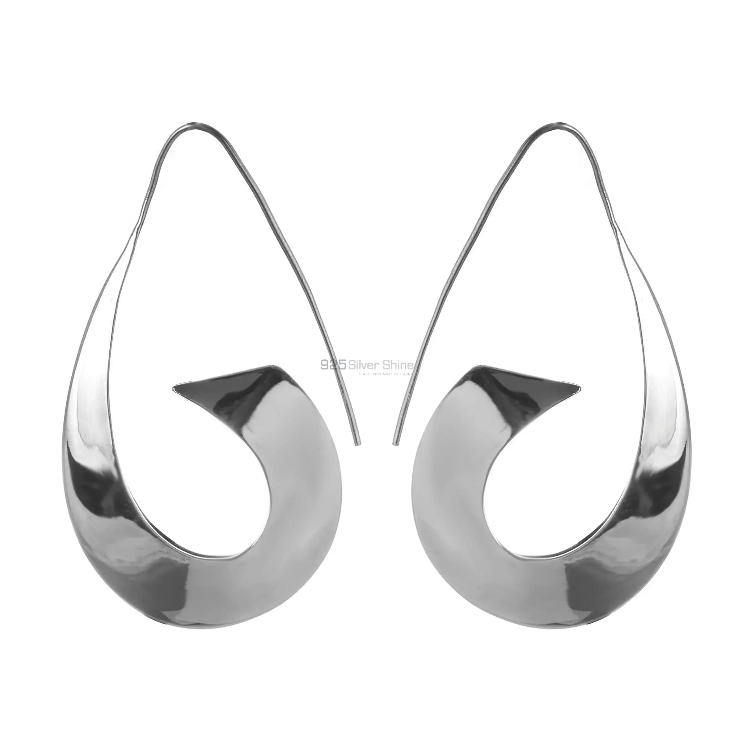 925 Sterling Silver Handmade Earrings 925SE242_1