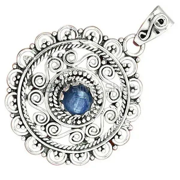 925 Sterling Silver Handmade Pendants In Kyanite Gemstone Jewelry 925SP19-2_4