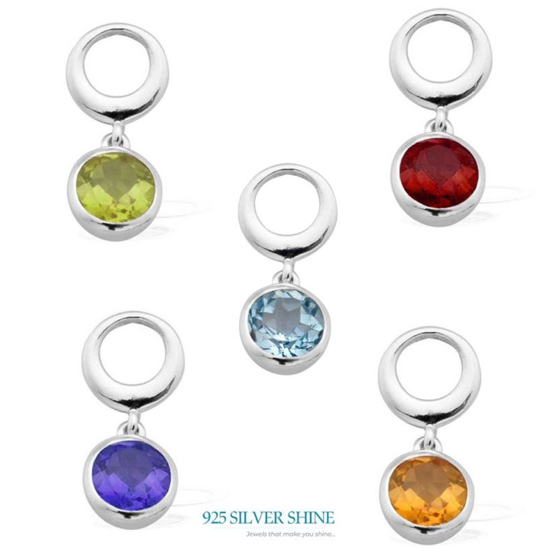 Blue Topaz Gemstone Handmade Pendants In 925 Sterling Silver Jewelry 925SP1606_2