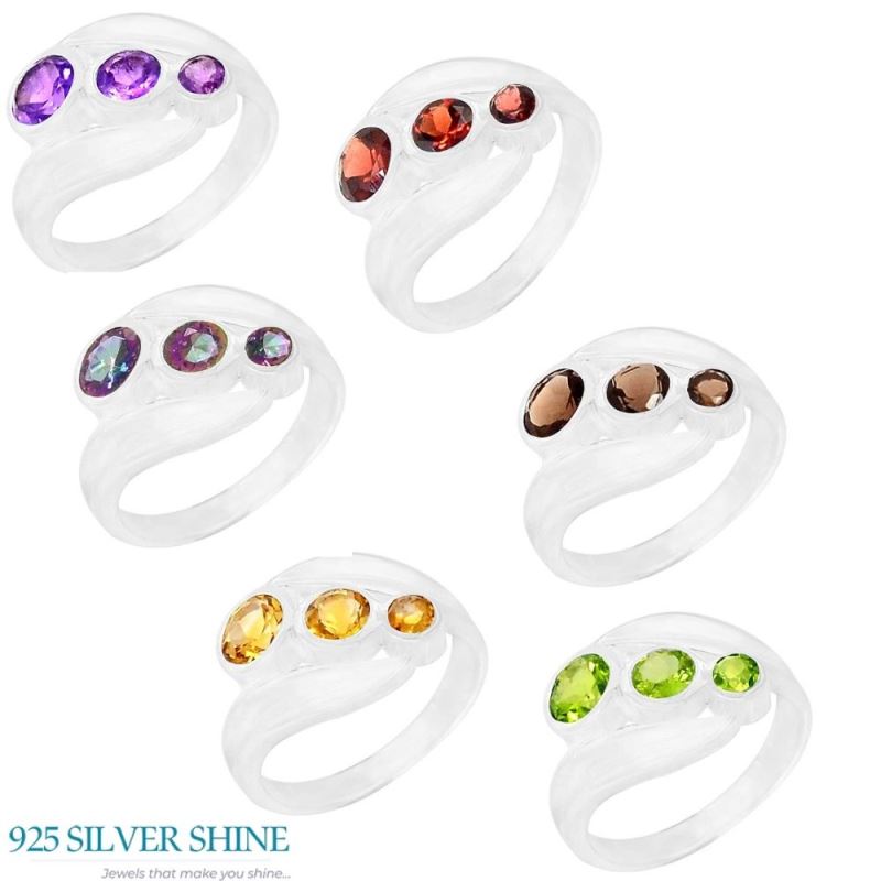 Amethyst Gemstone Handmade Ring In 925 Sterling Silver 925SR054-6_0