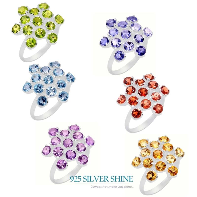 Stunning Iolite Gemstone Ring In Sterling Silver 925SR065-2_1