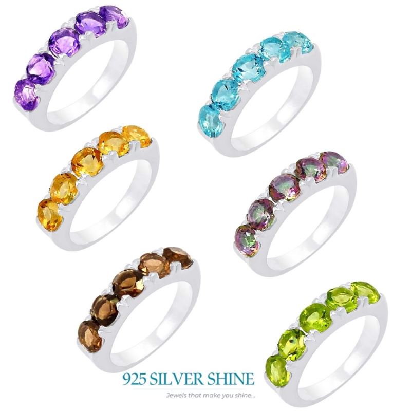 Amethyst Gemstone Handmade Ring In Sterling Silver 925SR068-6_1