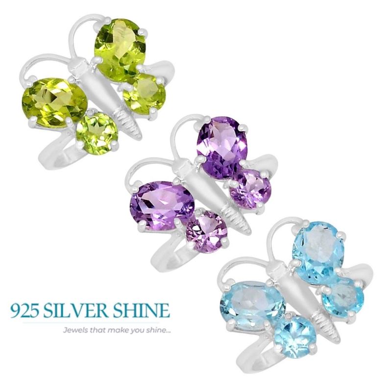 Amethyst Gemstone Ring In 925 Silver 925SR085-3_0