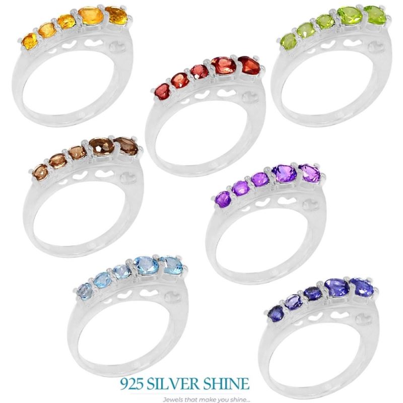 Stunning Citrine Gemstone Handmade Ring In 925 Sterling Silver 925SR093-7_1