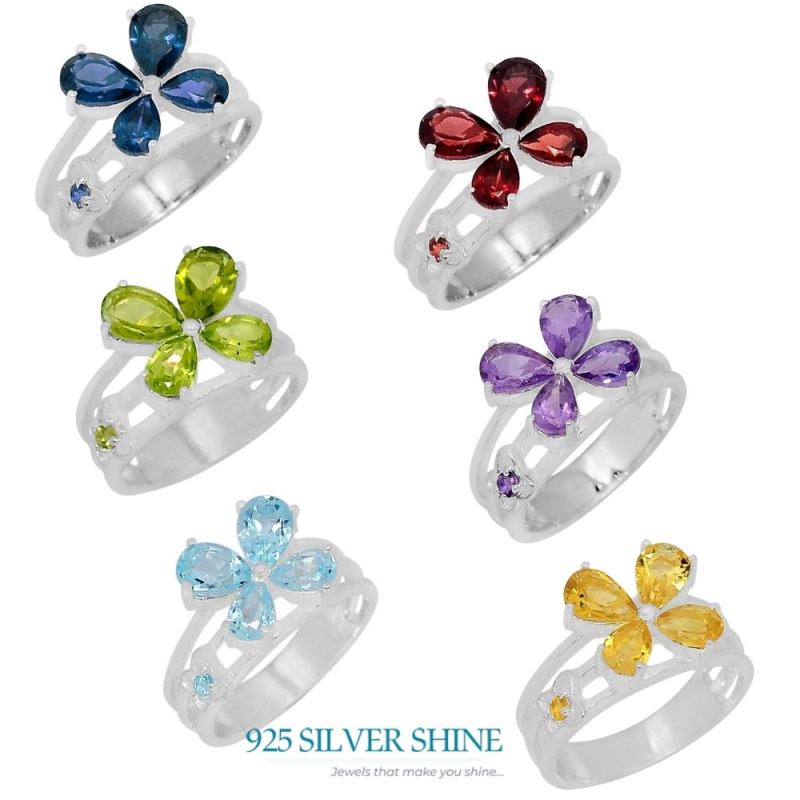 Iolite Gemstone Handmade Ring In Solid Silver 925SR097-2_1
