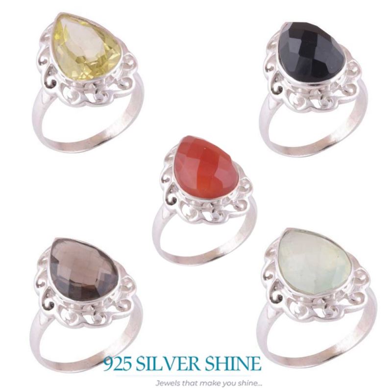 Genuine Rainbow Moonstone Rings In 925 Sterling Silver Jewelry 925SR3900_2