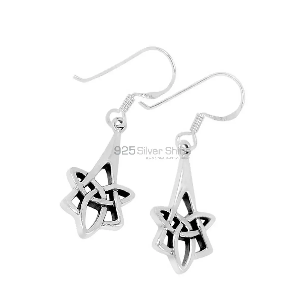 925 Sterling Silver Earrings 925SE2873_4
