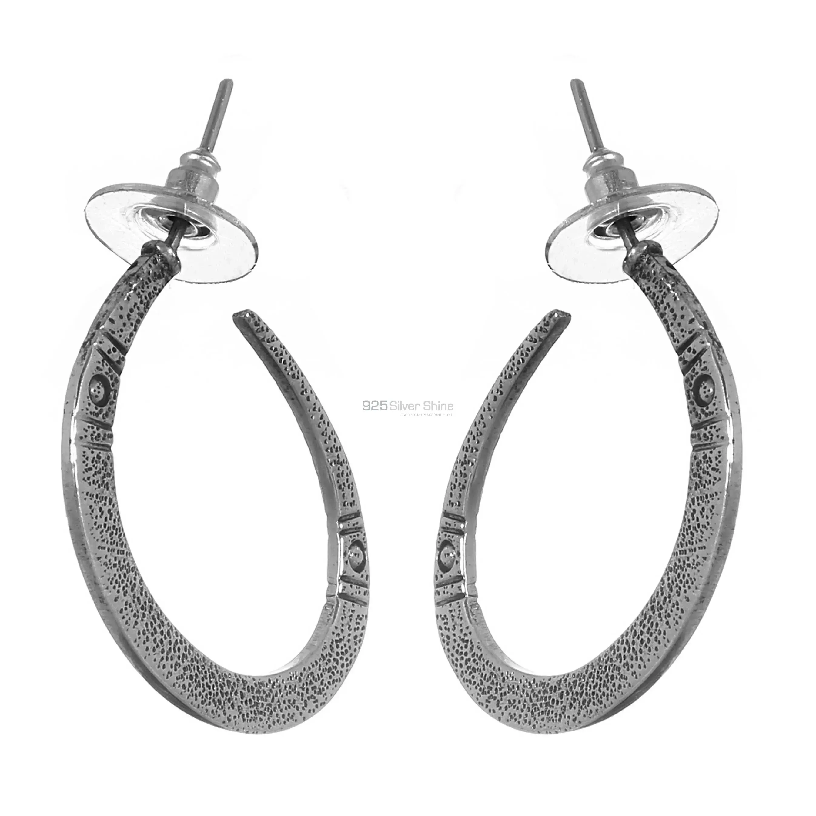 925 Sterling Silver Earrings 925SE287_2