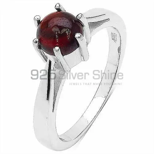 Garnet Gemstone Sterling Silver Rings Jewelry 925SR3157_0