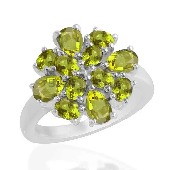 925 Sterling Silver Rings In Peridot Gemstone Jewelry 925SR1733_0