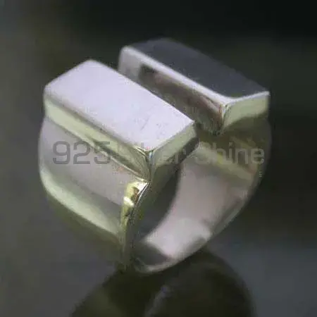 Plain Sterling Silver Rings Jewelry 925SR2470