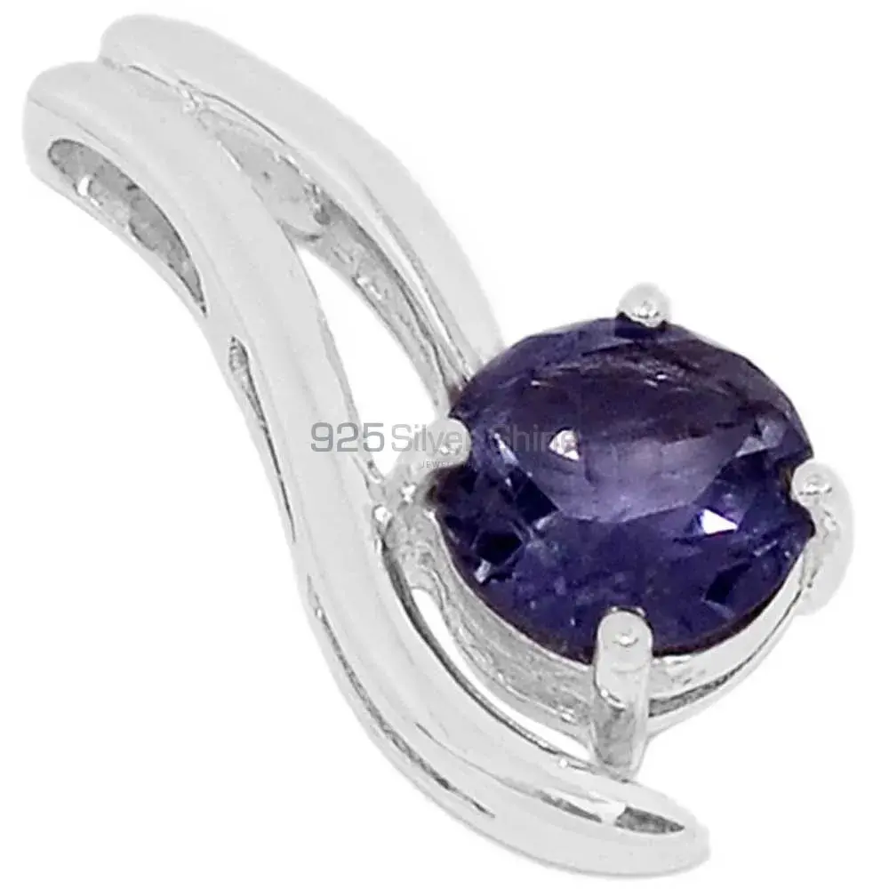Amethyst Gemstone Pendants In 925 Fine Silver Jewelry 925SSP308-2_0