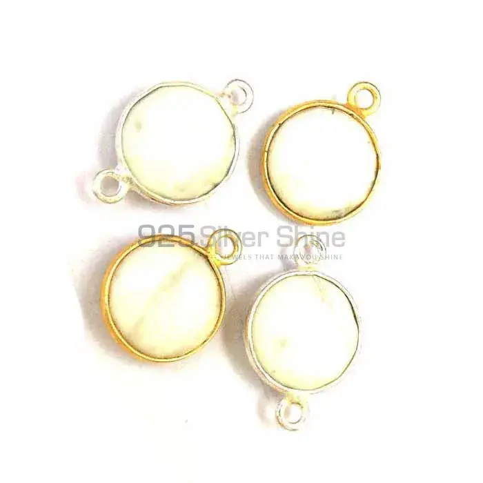 Bail Bezel Sterling Silver Gold Vermeil Connector 925GC158_4