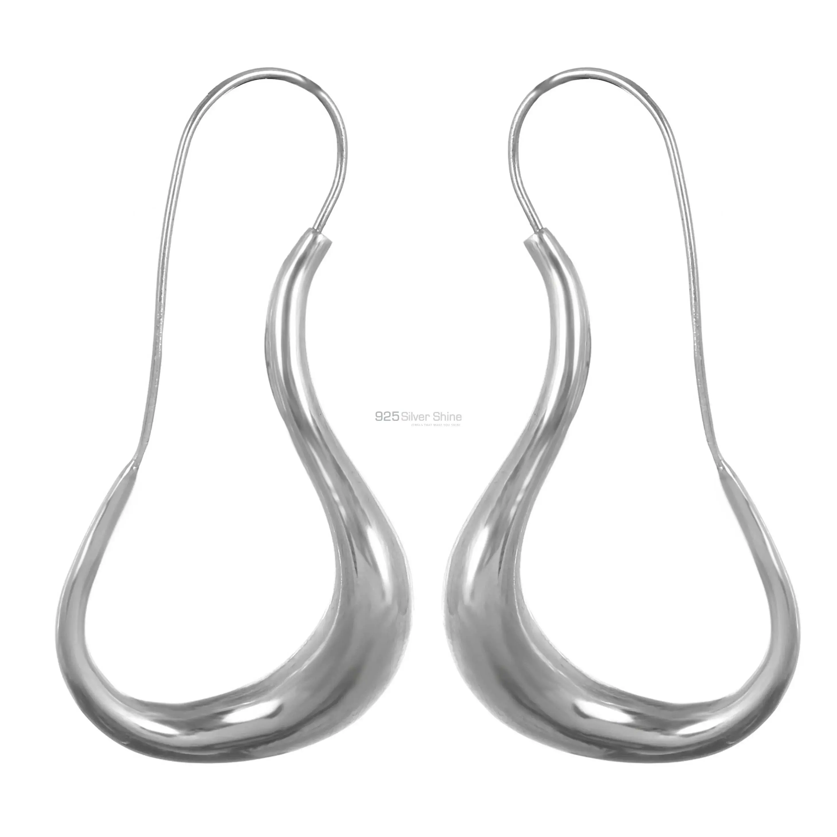 925 Sterling Silver Handmade Earrings 925SE298_1