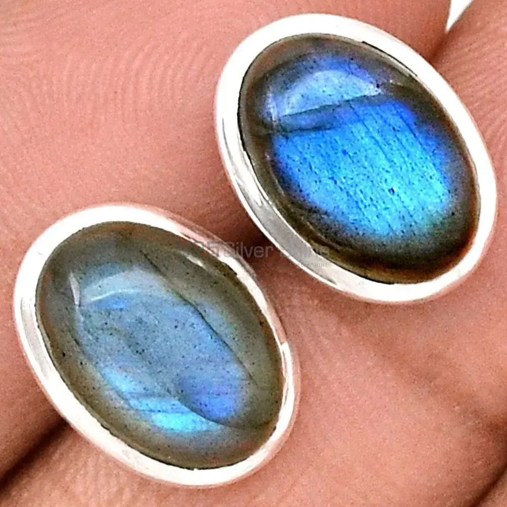 925 Sterling Silver Handmade Earrings In Labradorite Gemstone Jewelry 925SE2250_2
