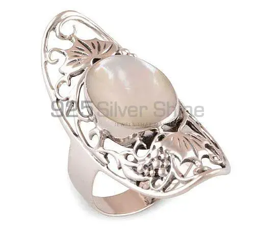 925 Sterling Silver Rings In Rainbow Moonstone Jewelry 925SR2916