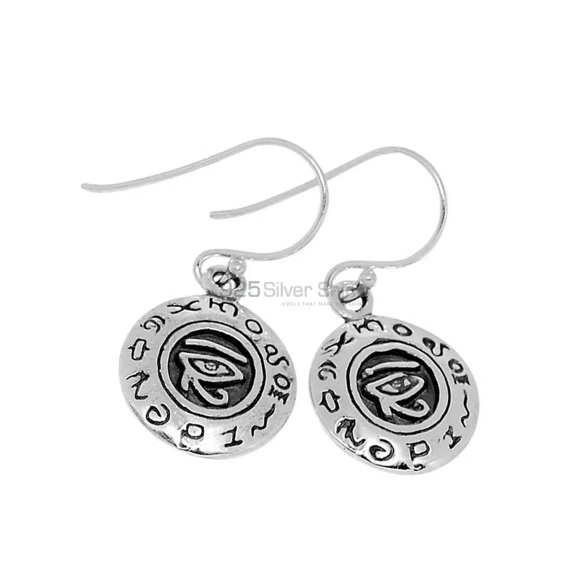 Oxidized 925 Sterling Silver earring 925SE2864_0
