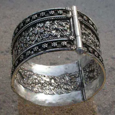Plain Fine Silver Cuff Bangle Or Bracelets Jewelry 925SSB347