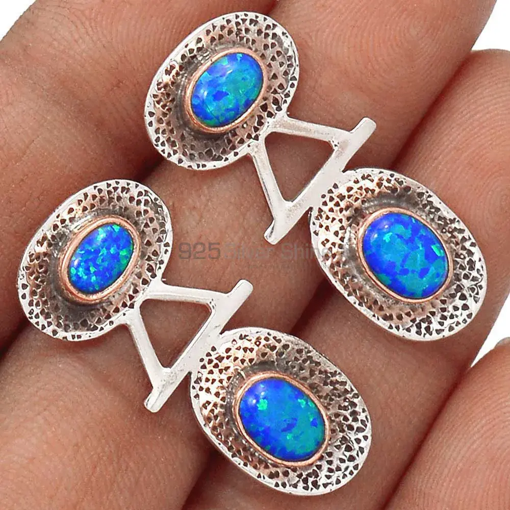 925 Sterling Silver Earrings In Opal Gemstone Jewelry 925SE2147_1
