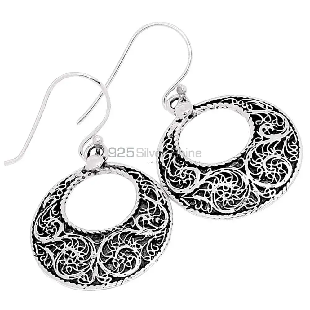 925 Sterling Silver Earrings Jewelry 925SE2860_2