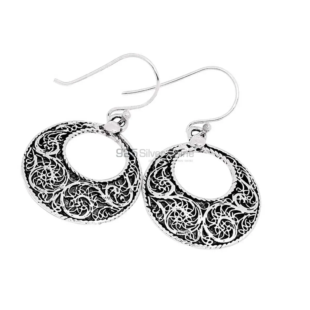 925 Sterling Silver Earrings Jewelry 925SE2860_4