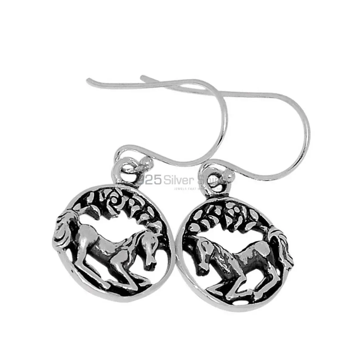 925 Sterling Silver Handmade Earrings 925SE2865_3