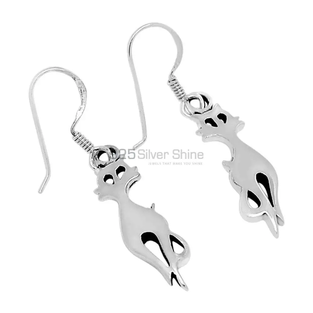 925 Sterling Silver Handmade Earrings 925SE2875_1