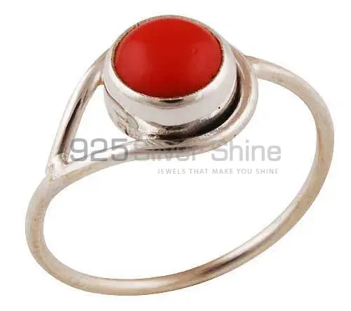 925 Sterling Silver Handmade Rings In Carnelian Gemstone Jewelry 925SR2853_0