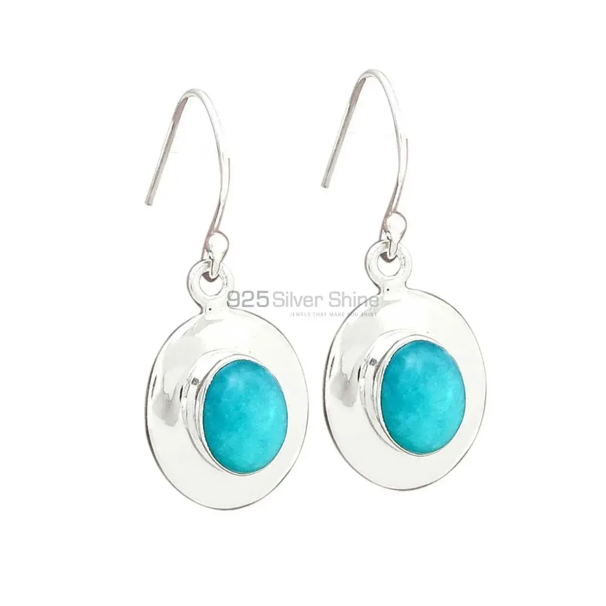 925 Sterling Silver Handmade Earrings In Opal Gemstone Jewelry 925SE2688_0