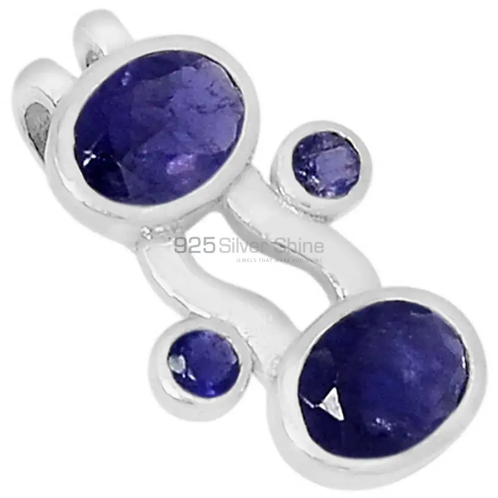 Iolite Gemstone Pendants In Fine Sterling Silver Jewelry 925SSP321-5_0