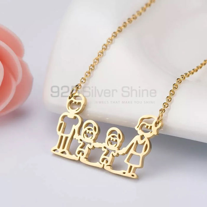 Silver Necklace Perfect Gift For Family Members FAMN122_0