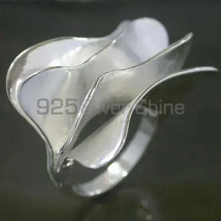 Plain 925 Solid Silver Rings Jewelry 925SR2506_0