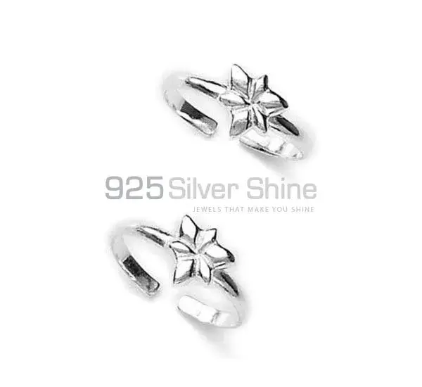 Coral Gemstone Toe Ring in 925 Sterling Silver Jewelry 925STR190