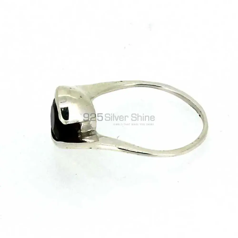 Garnet Gemstone Sterling Silver Rings 925SR023-2_4