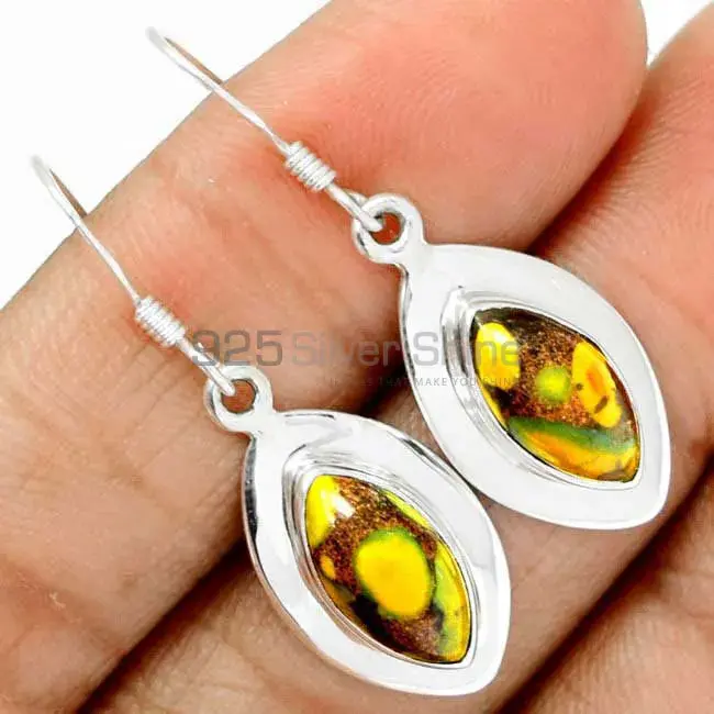 Genuine Eclipse Gemstone Earrings In 925 Sterling Silver Jewelry 925SE2738_0