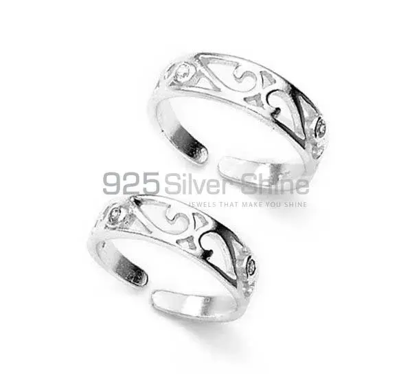 Handmade 925 Sterling Silver Butterfly Design Toe Ring 925STR125
