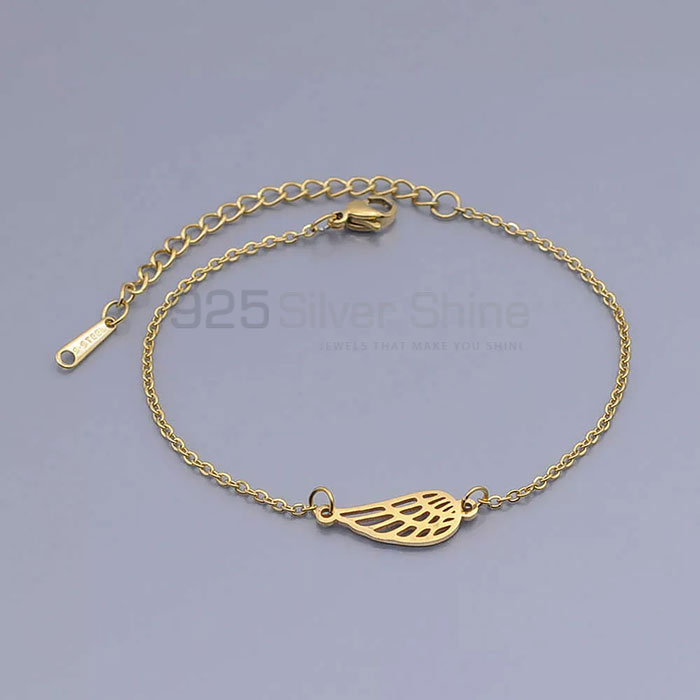 Angel Wing Cremation Bracelet In 925 Sterling Silver AWMB04_0