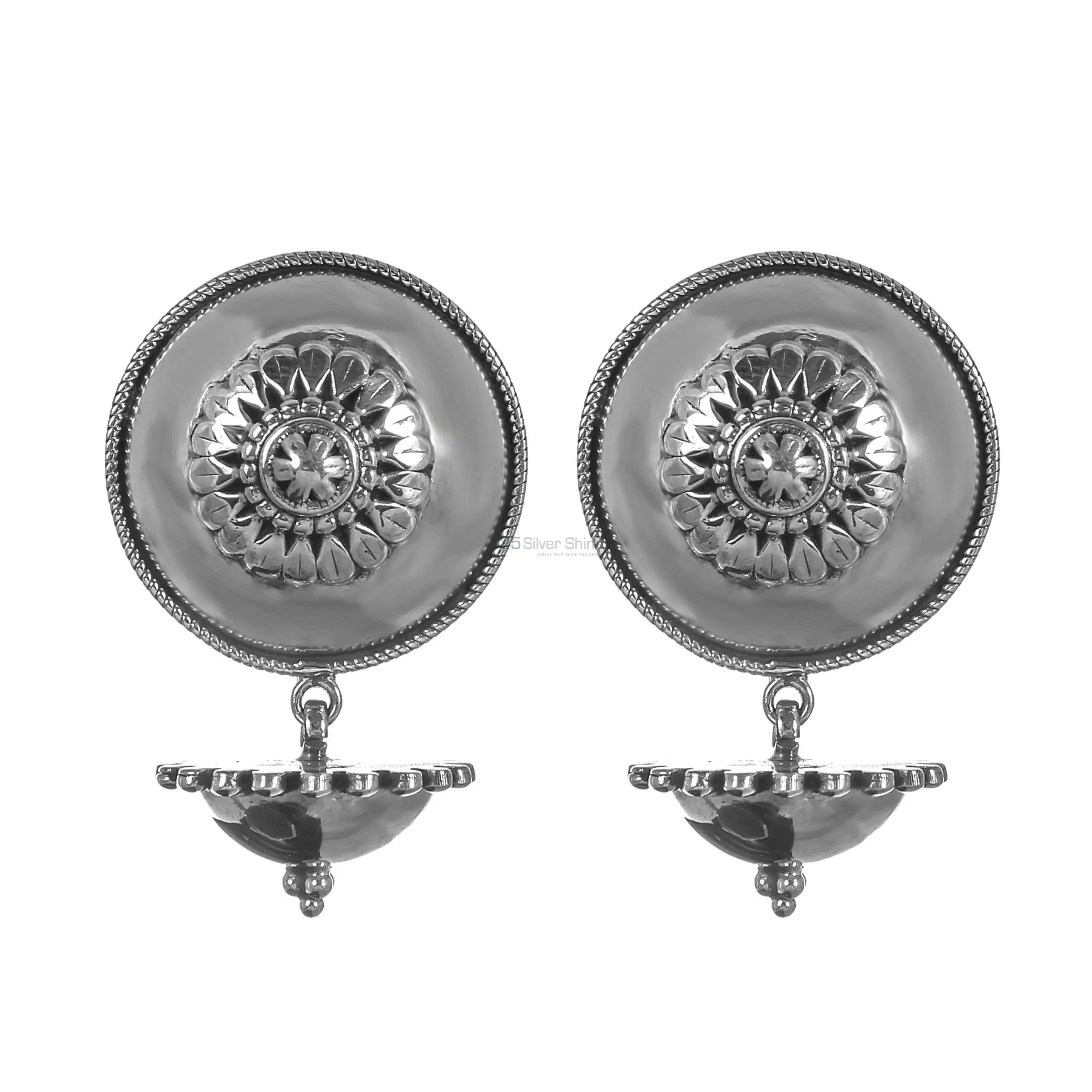 Handmade Earrings In 925 Sterling Silver Jewelry 925SE263_1