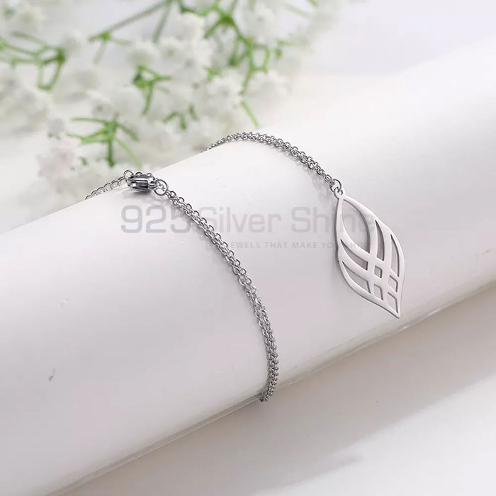 Minimalist Flower Necklace In Sterling Silver FWMN218_0