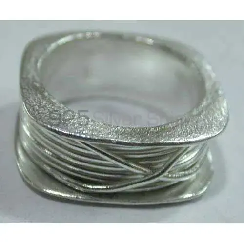Plain Silver Rings Jewelry 925SR2494_0