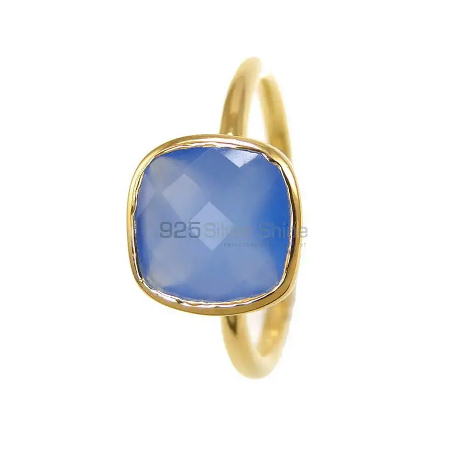 925 Sterling Silver Handmade Rings In Chalcedony Gemstone Jewelry 925SR3812_3