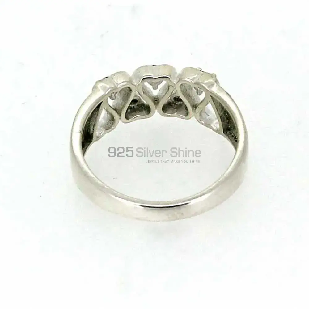 Natural Amethyst Semi Precious Gemstone Ring In 925 Silver 925SR013_3