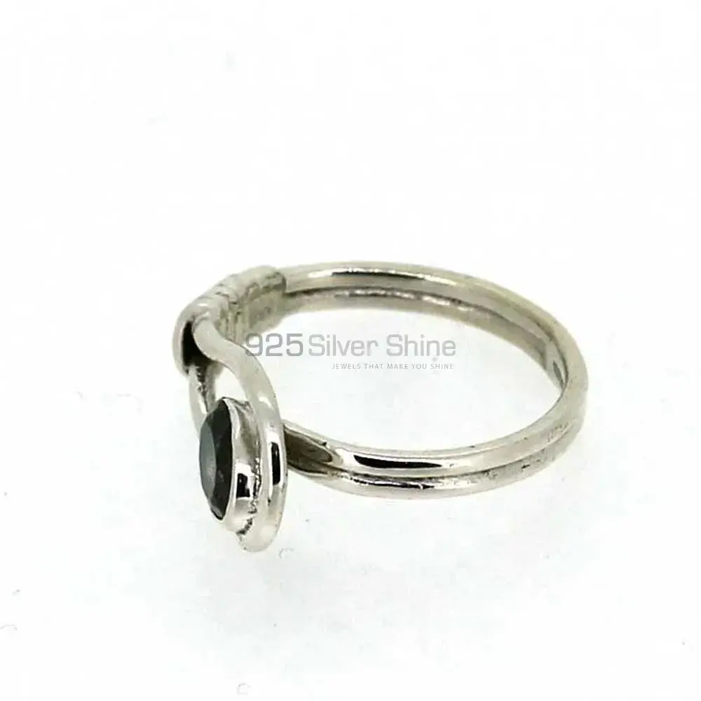 Natural Blue Topaz Gemstone Handmade Ring In 925 Solid Silver 925SR028-3_1