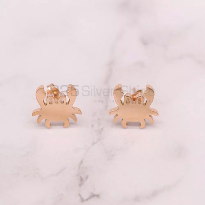 Scorpion Earring, Animal Minimalist Earring In 925 Sterling Silver AME38_2