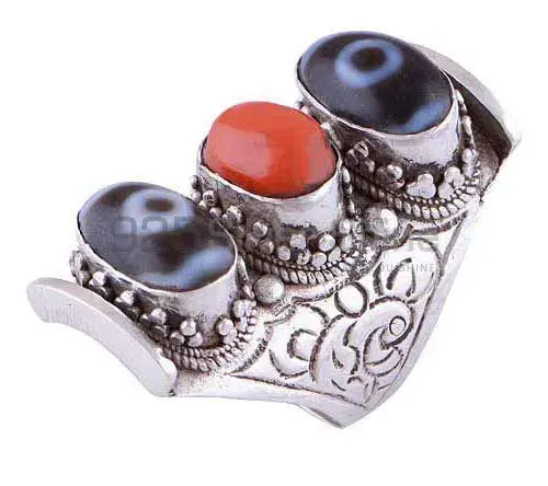 Semi Precious Multi Gemstone Rings In 925 Sterling Silver Jewelry 925SR2740_0