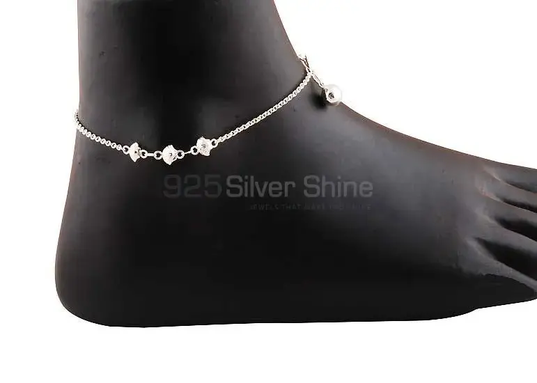 Solid Silver Handmade Anklet Jewelry 925ANK177