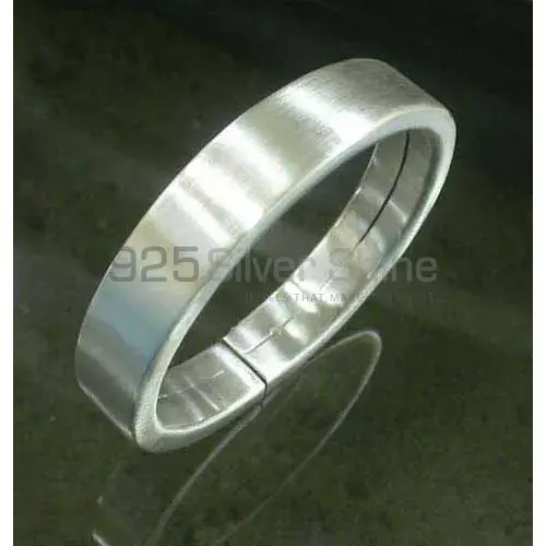 Sterling Silver Adjustable Cuff Bangle 925SSB358