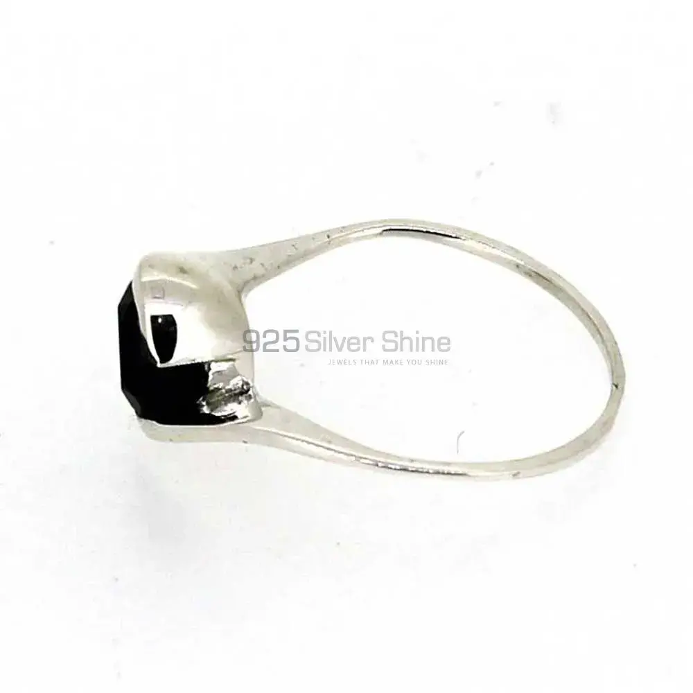 Stunning Black Onyx Gemstone Sterling Silver Rings 925SR023-1_4