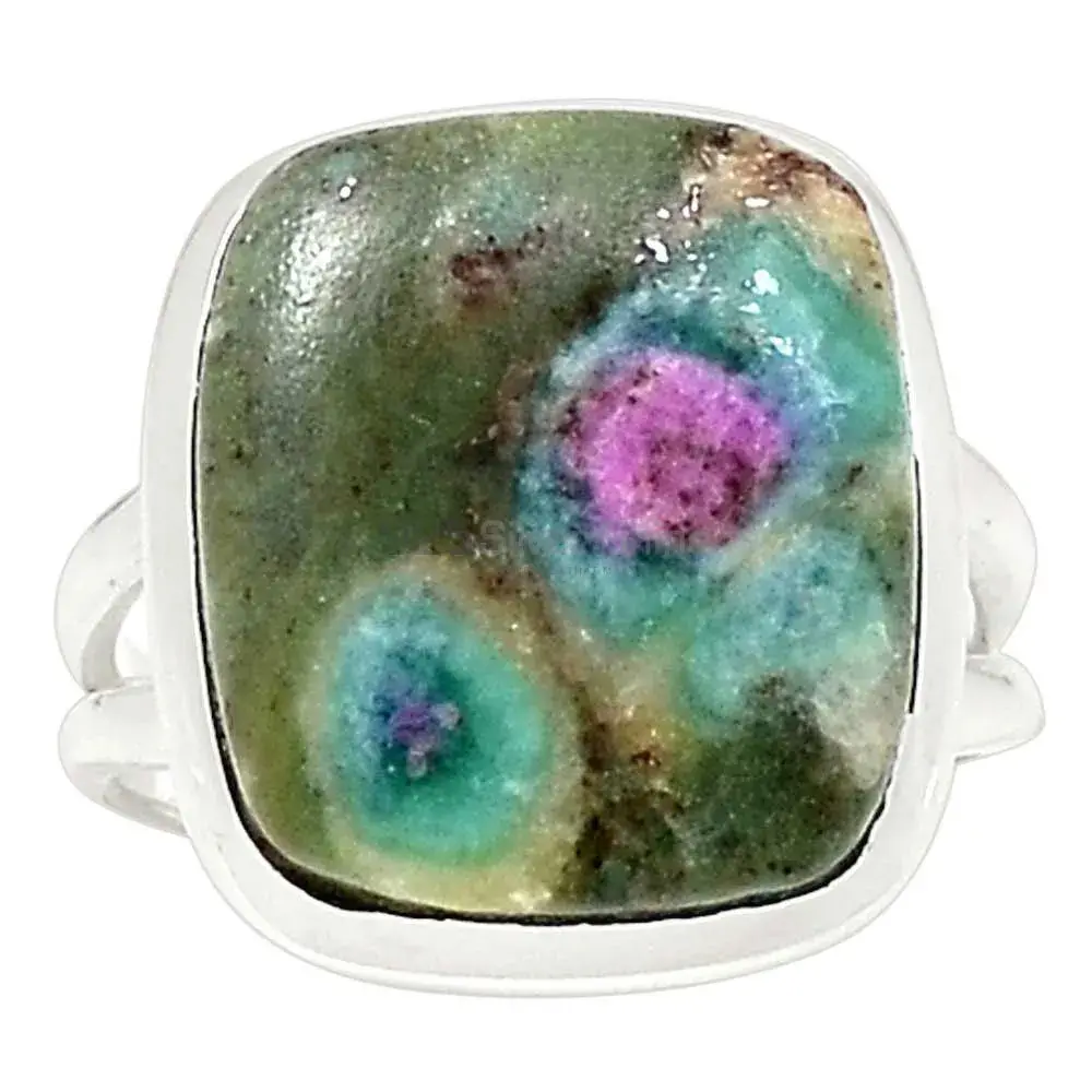 Stunning Ruby Zoisite Gemstone Ring In Silver 925SR2273_0